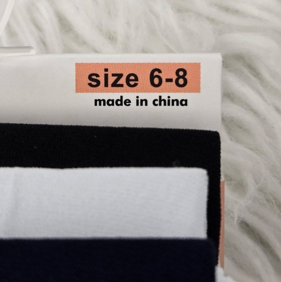 The It Girls Footed Tights. 3 packs bundle. Three pairs per pack. Colors: Black, - Picture 5 of 7